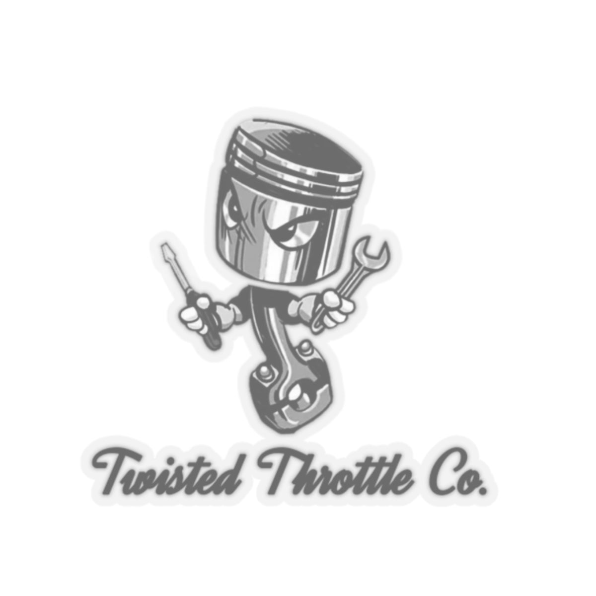 Twisted Throttle Sticker